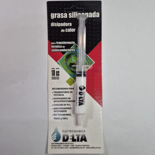 Grasa siliconada disipadora de calor