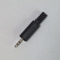 Ficha plug 2.5mm estéreo plástica
