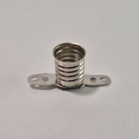 Porta-foquito rosca E10 (Aletas chicas)