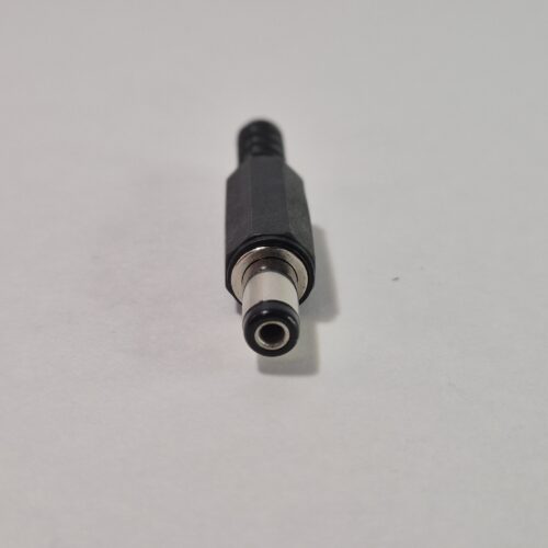 Ficha plug DC 2.1 mm corta